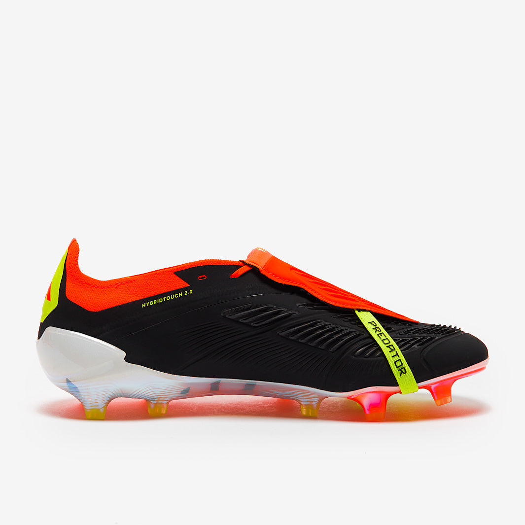 シューズ adidas Predator eliteLLFG adidas Predator Elite Tongue Leather Firm Ground - Core Black