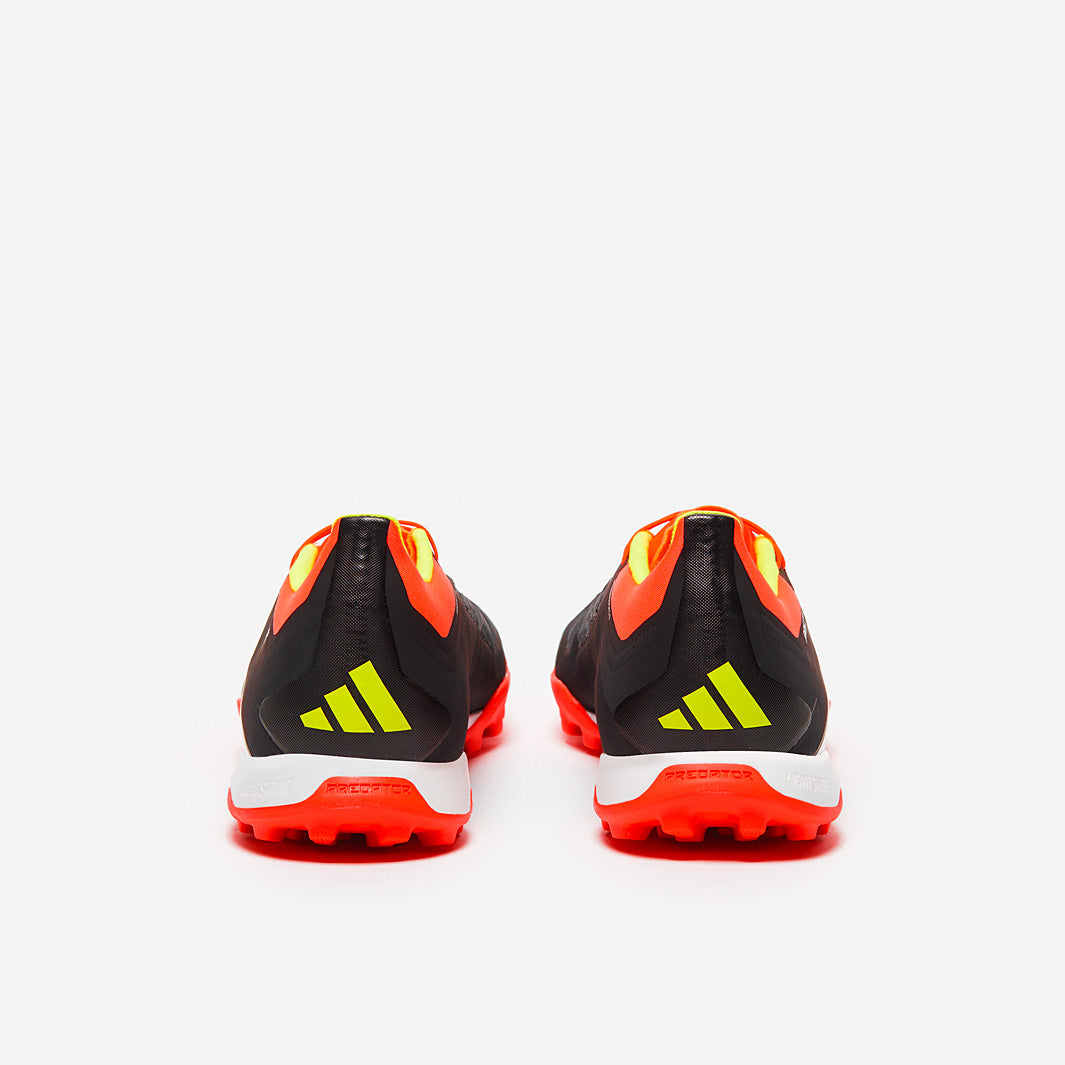 adidas Predator Elite Laced Turf - Core Black/White/Solar Red