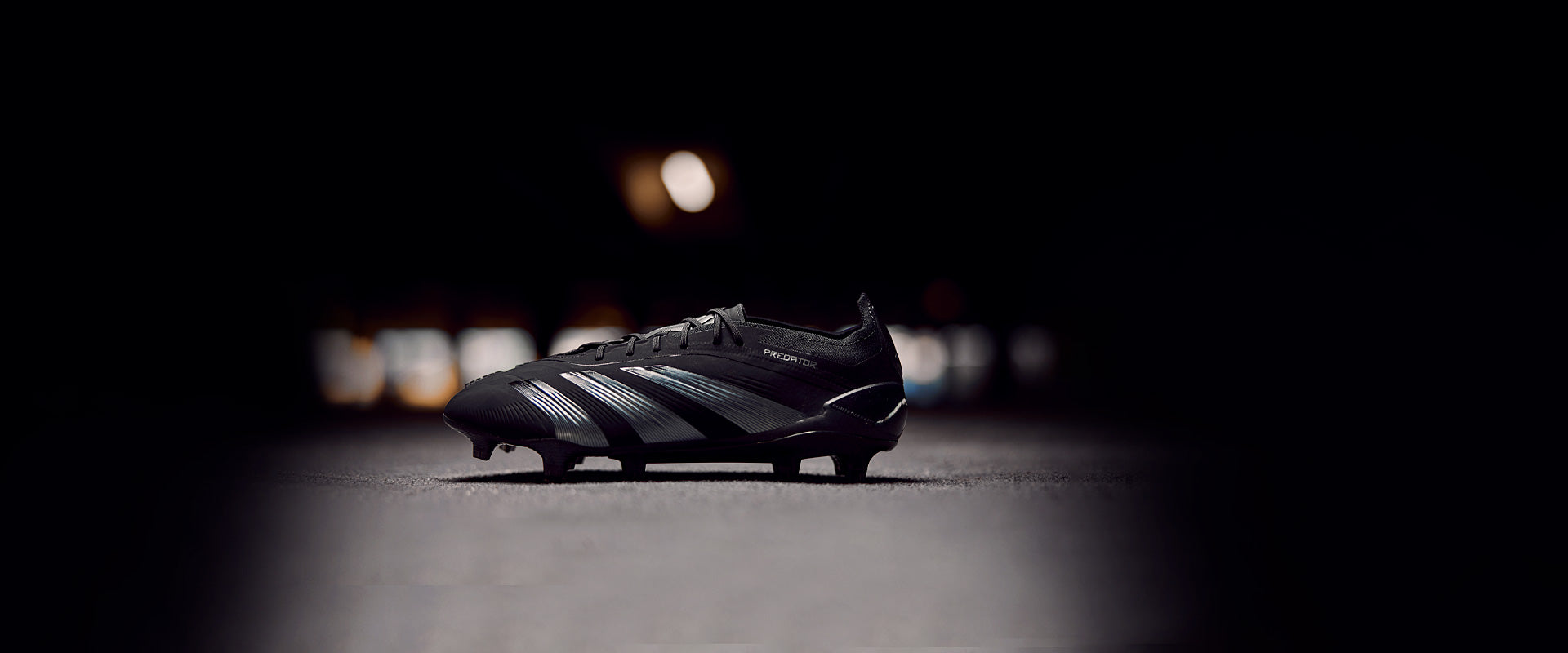 adidas Predator Elite Laced Firm Ground - Core Black/Core Black
