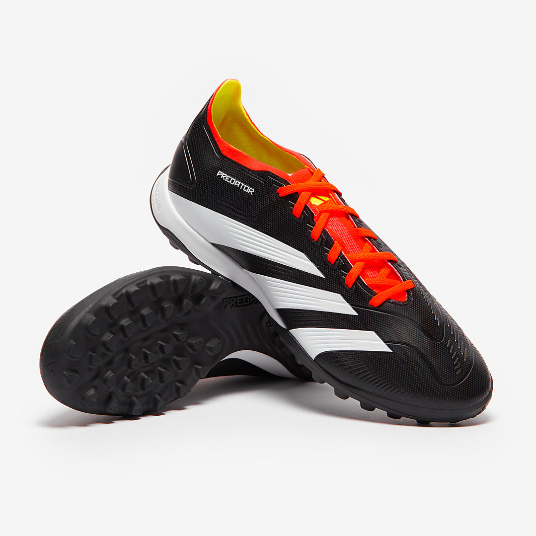 adidas Predator League Low Turf - Core Black/White/Solar Red