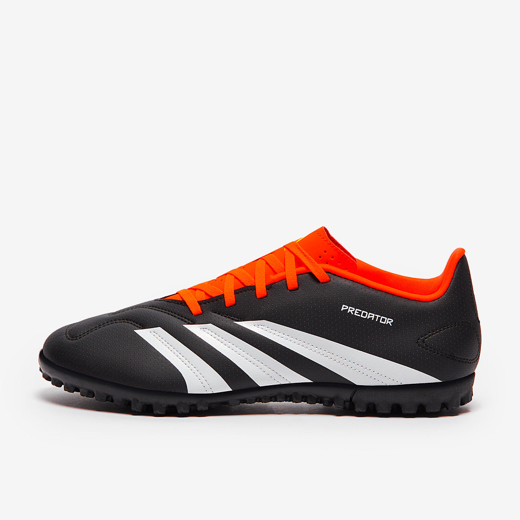 adidas Predator Club Turf - Core Black/White/Solar Red - Adult Boots