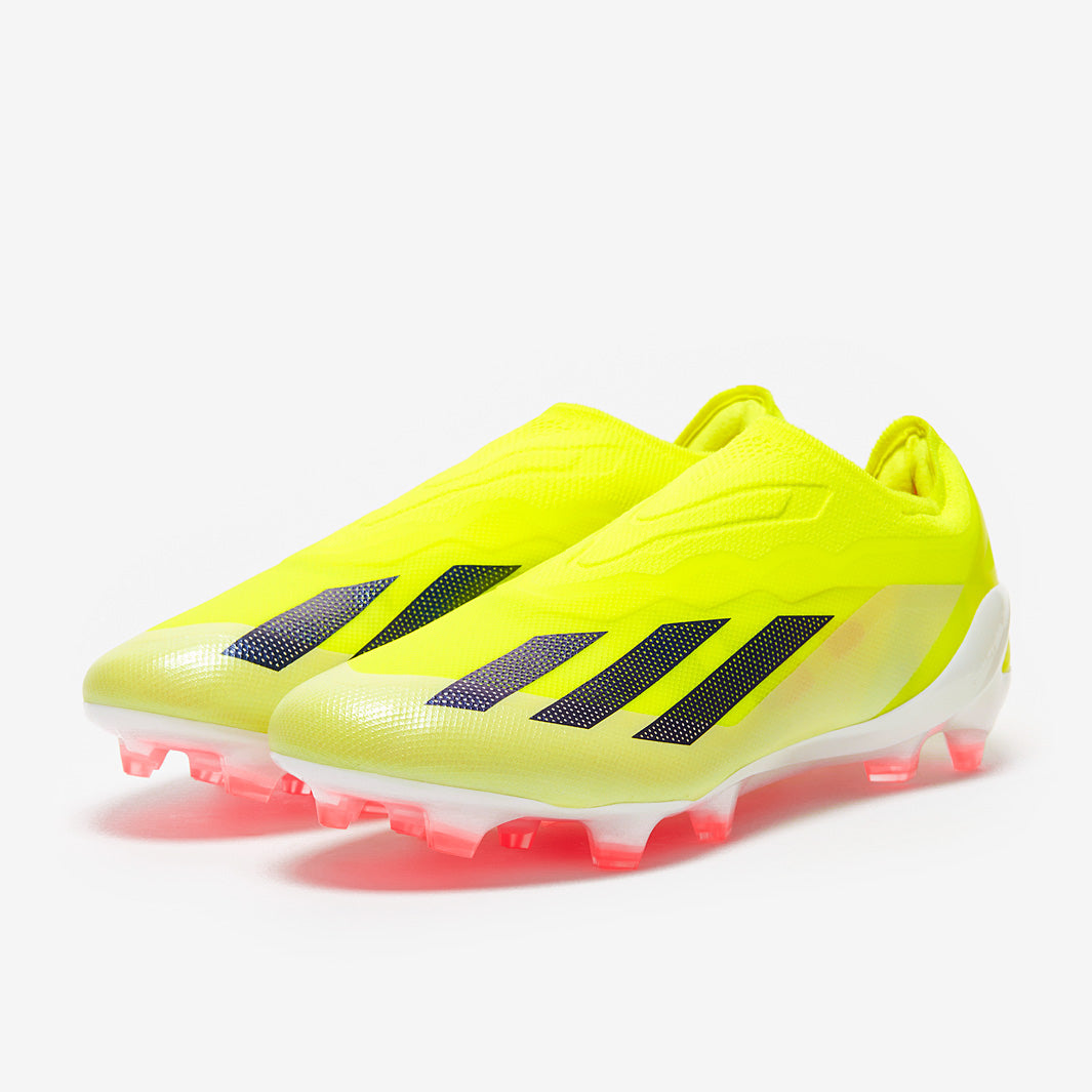 adidas X Crazyfast Elite Laceless Firm Ground - Team Solar Yellow