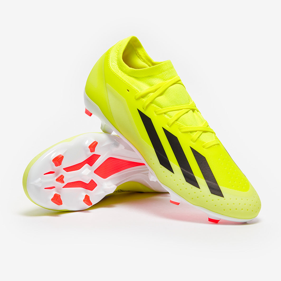 adidas X Crazyfast League Firm Ground - Team Solar Yellow/Core