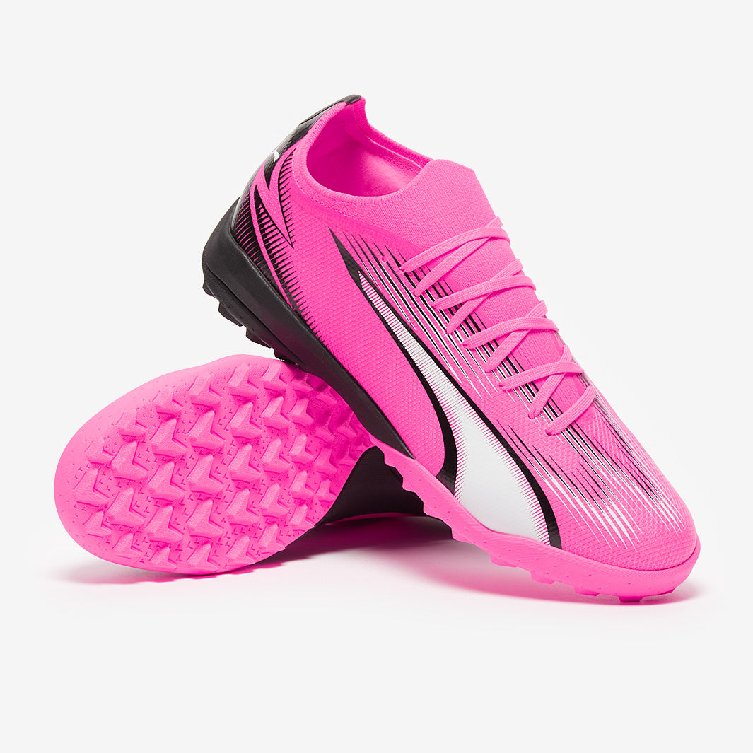 Puma Ultra Match Turf - Poison Pink/Puma White/Puma Black - Adult