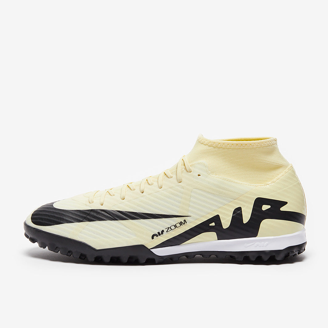 Nike Air Zoom Mercurial Superfly IX Academy Turf - Lemonade/Black