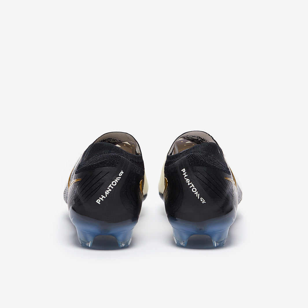 Nike Phantom GX II Elite Firm Ground - White/Black/Metallic Gold