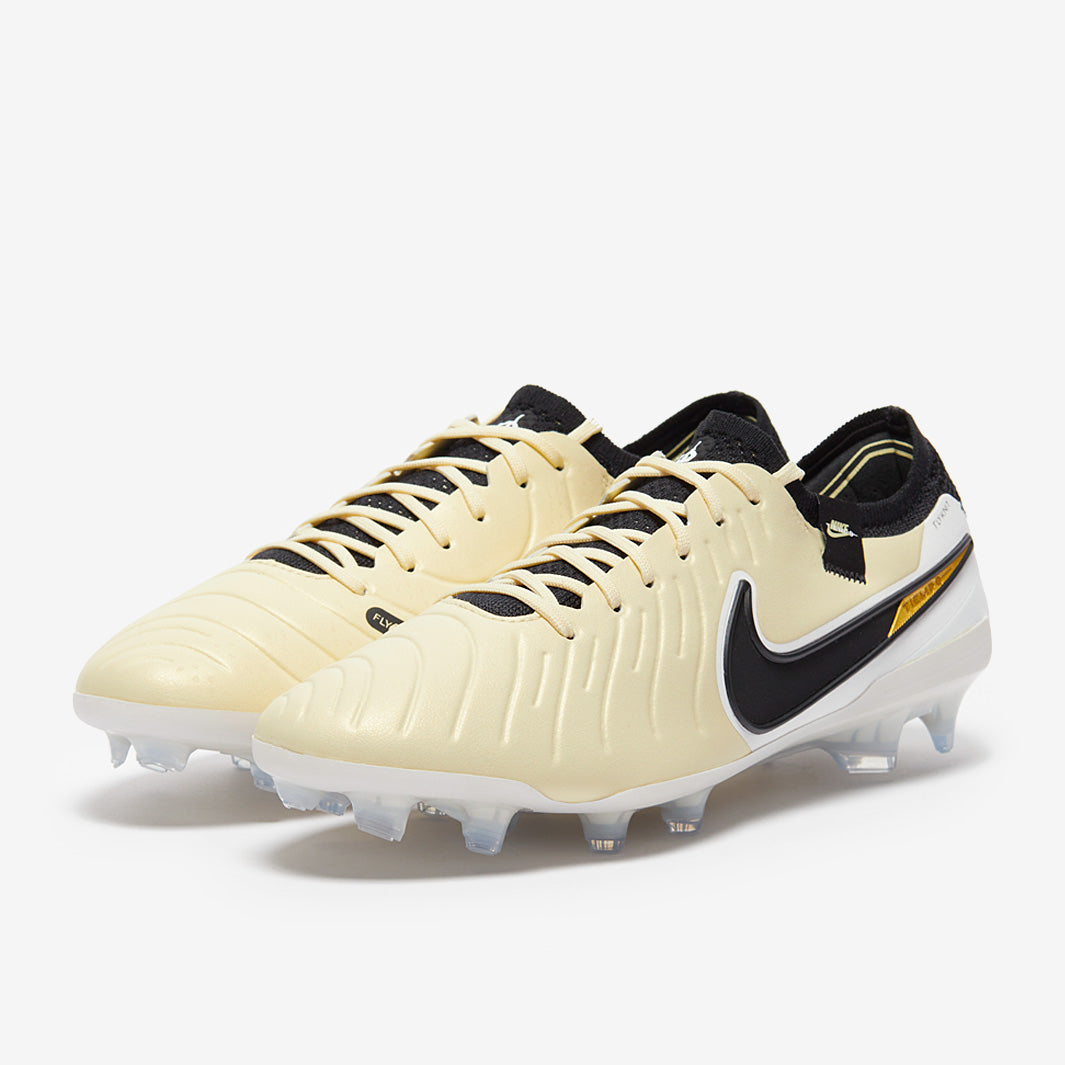 Nike Tiempo Legend X Elite Firm Ground - Lemonade/Black/Metallic