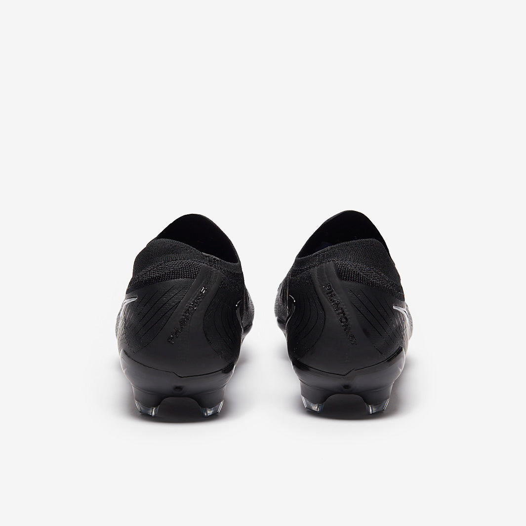 Nike Phantom GX II Elite Firm Ground - Black/Black - Adult Boots