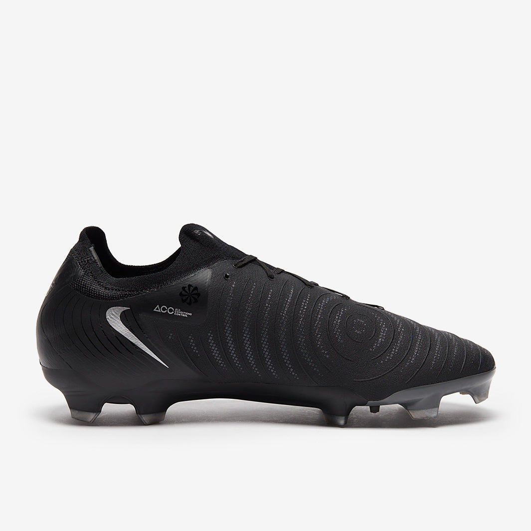 Nike Phantom GX II Pro Firm Ground - Black/Black - Adult Boots