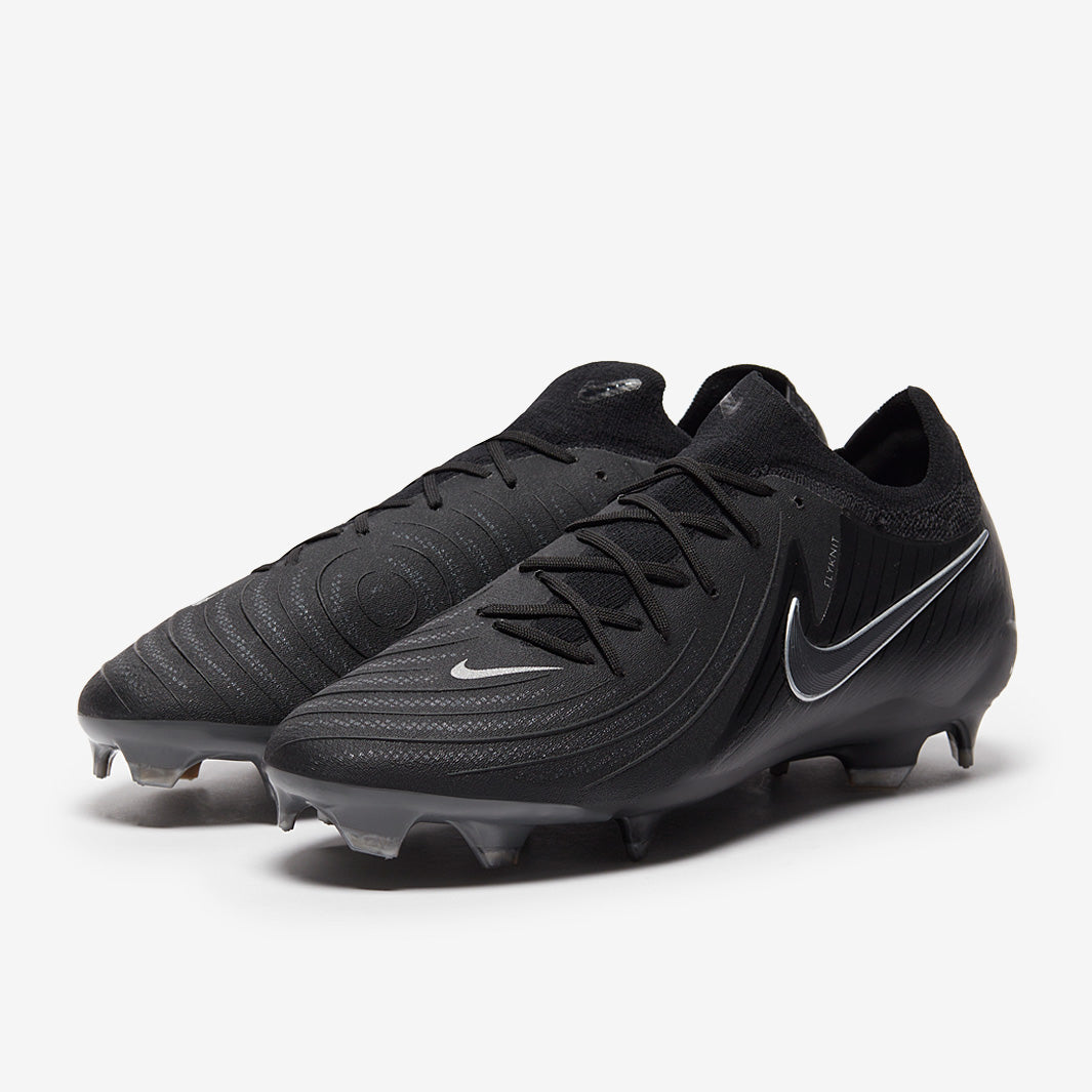 Nike Phantom GX II Pro Firm Ground - Black/Black - Adult Boots