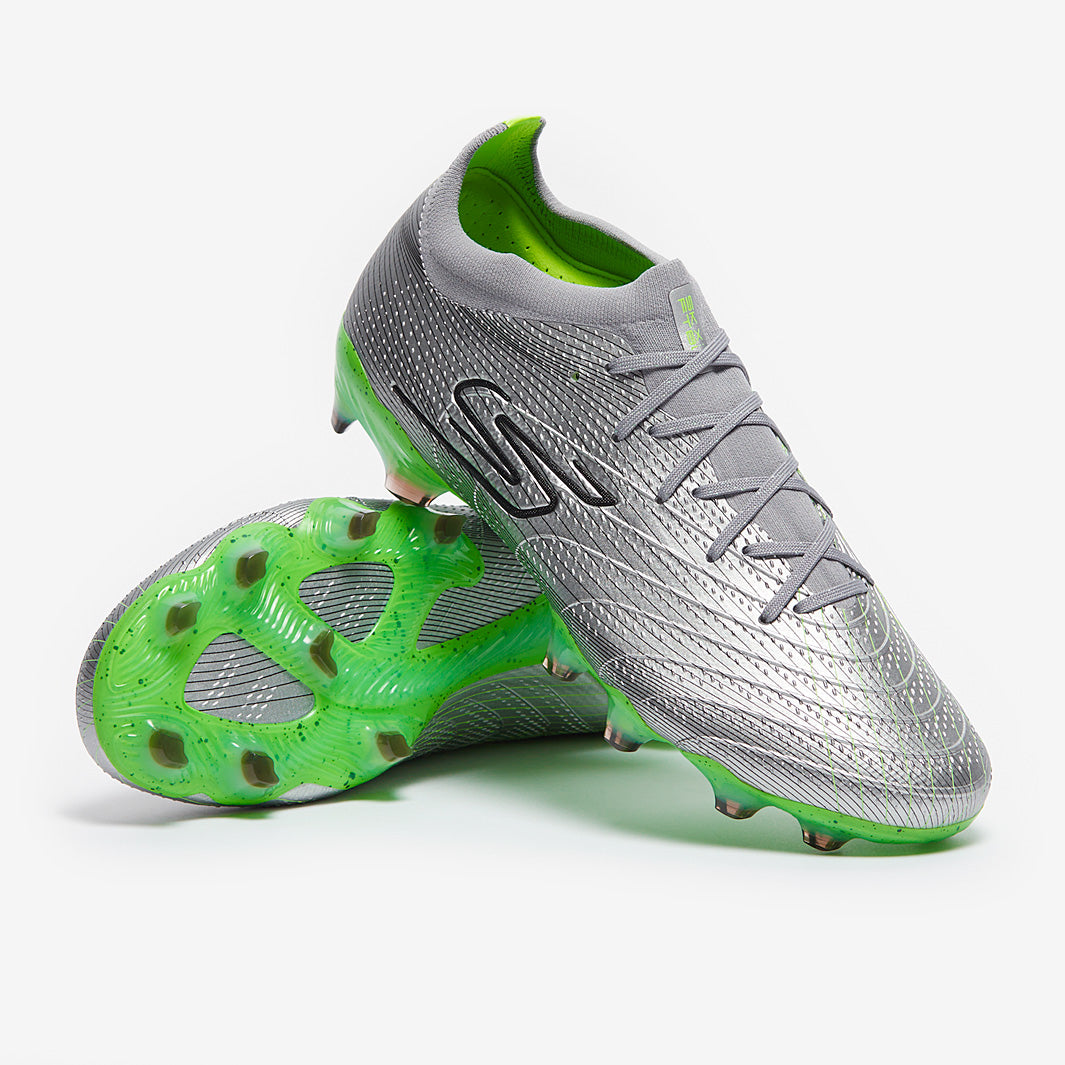 Skechers SKX 01 Low Firm Ground - Silver/Green - Adult Boots