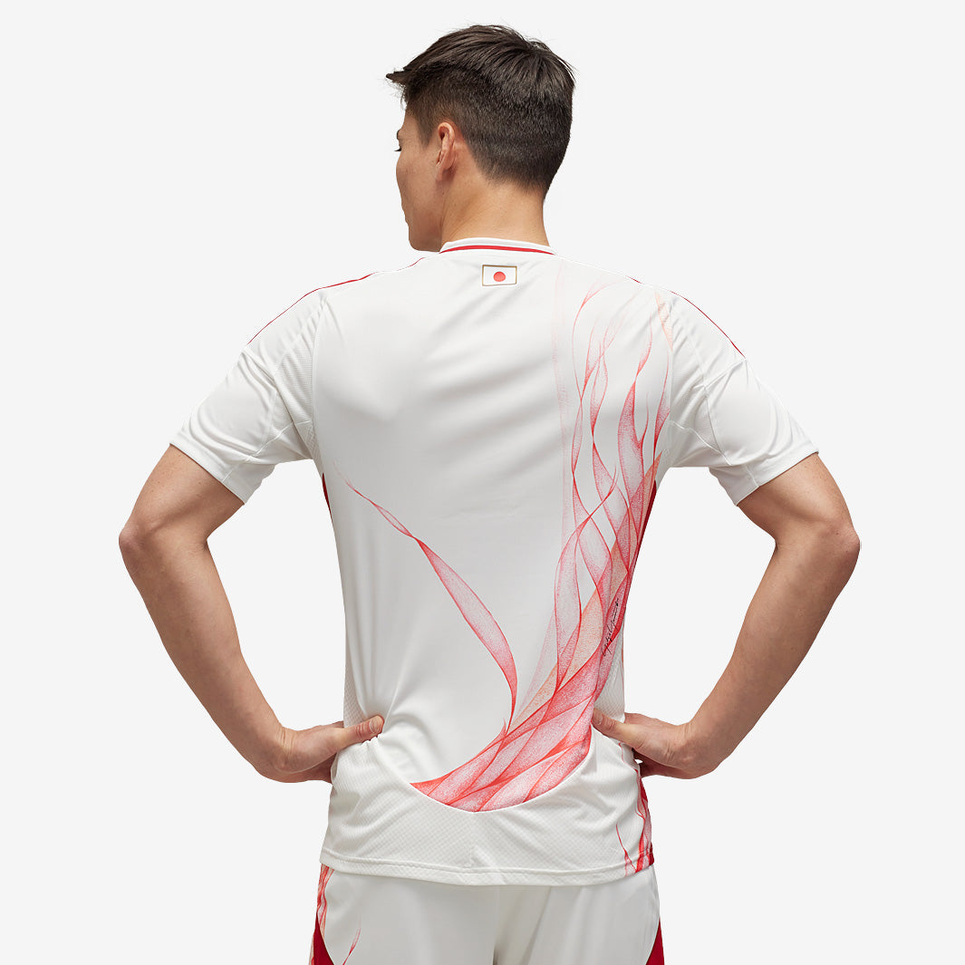 adidas Japan x Y-3 2024 Replica Away Shirt - Core White - Mens Replica