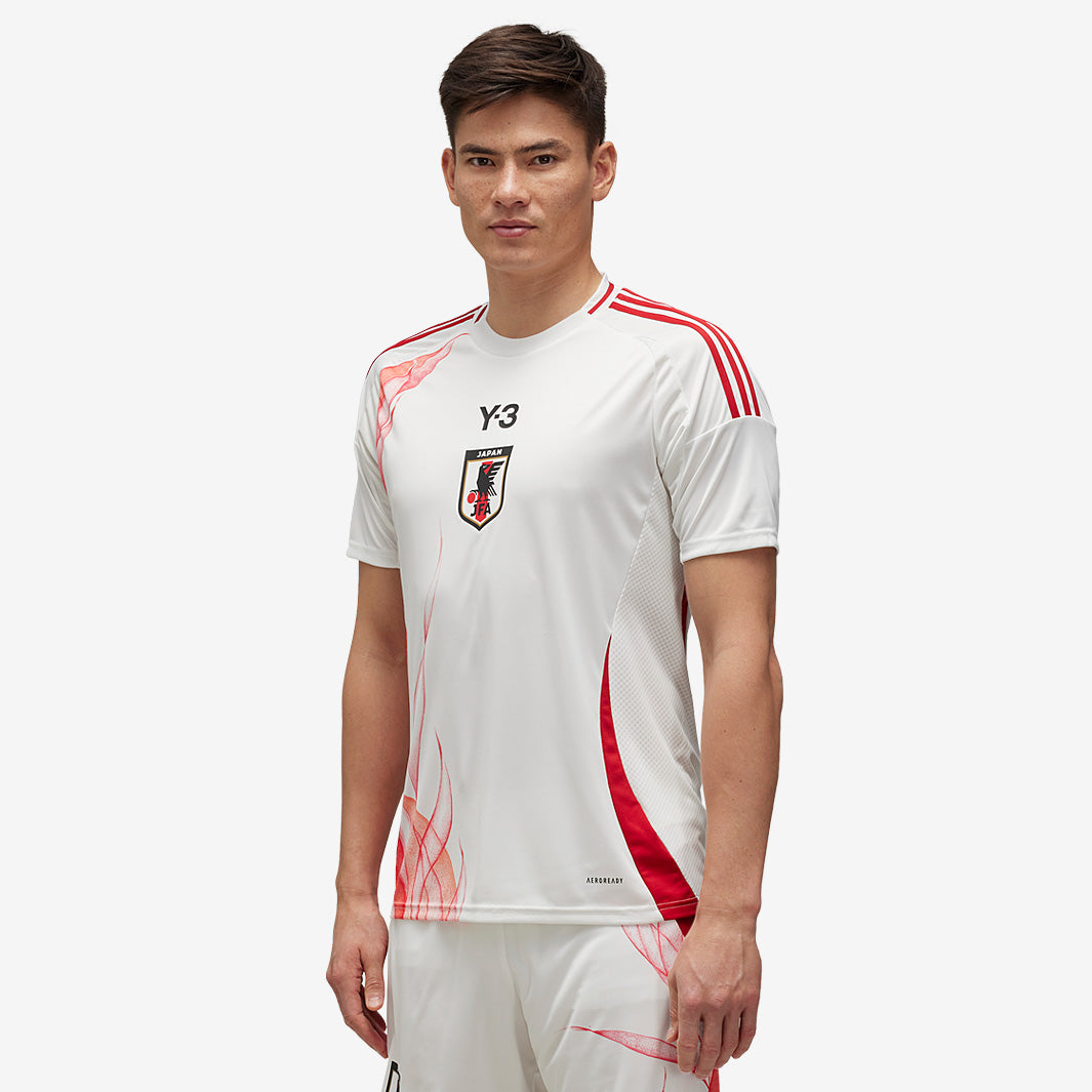 adidas Japan x Y-3 2024 Replica Away Shirt - Core White - Mens Replica