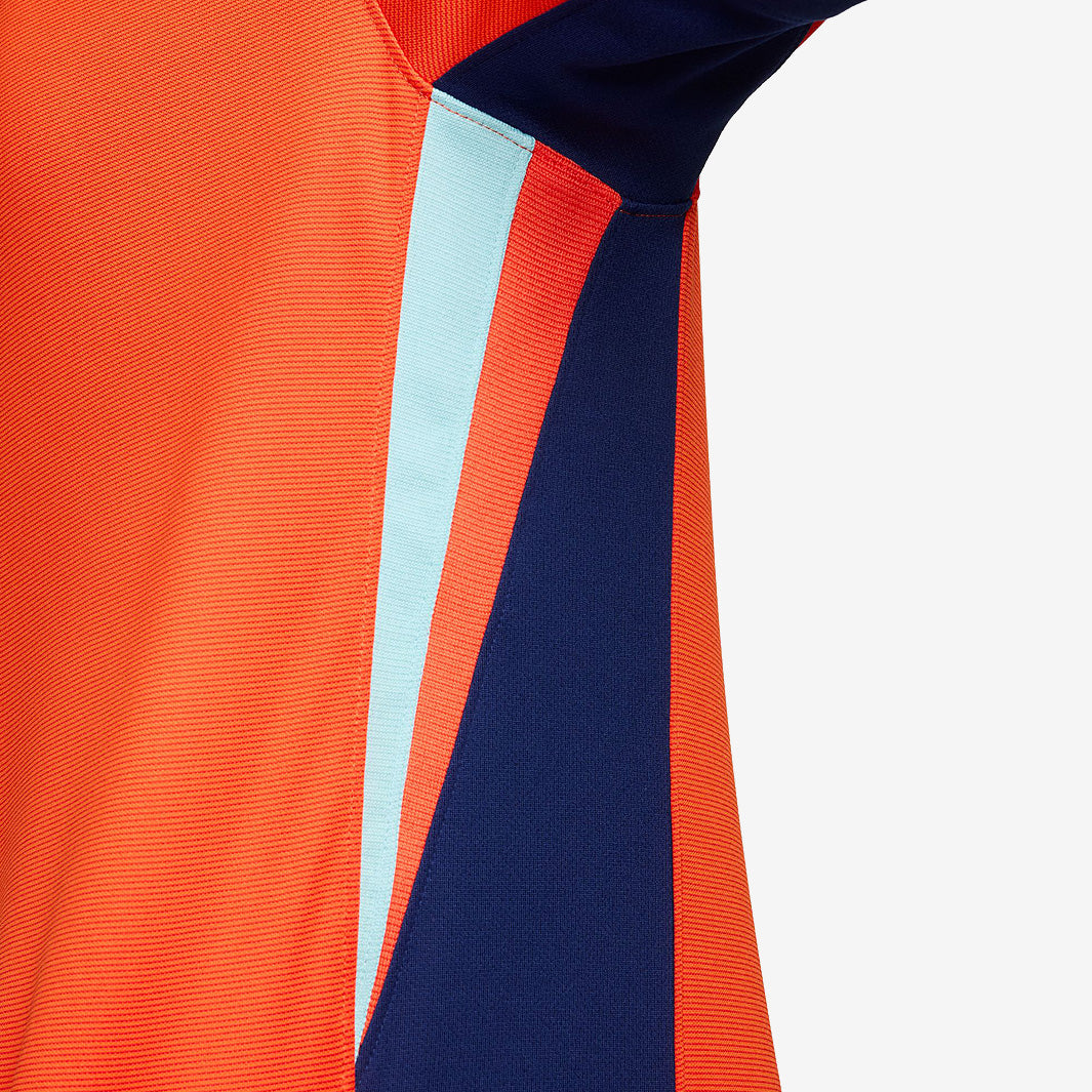 Nike Netherlands 2024 Dri-FIT Stadium SS Home Shirt - Safety