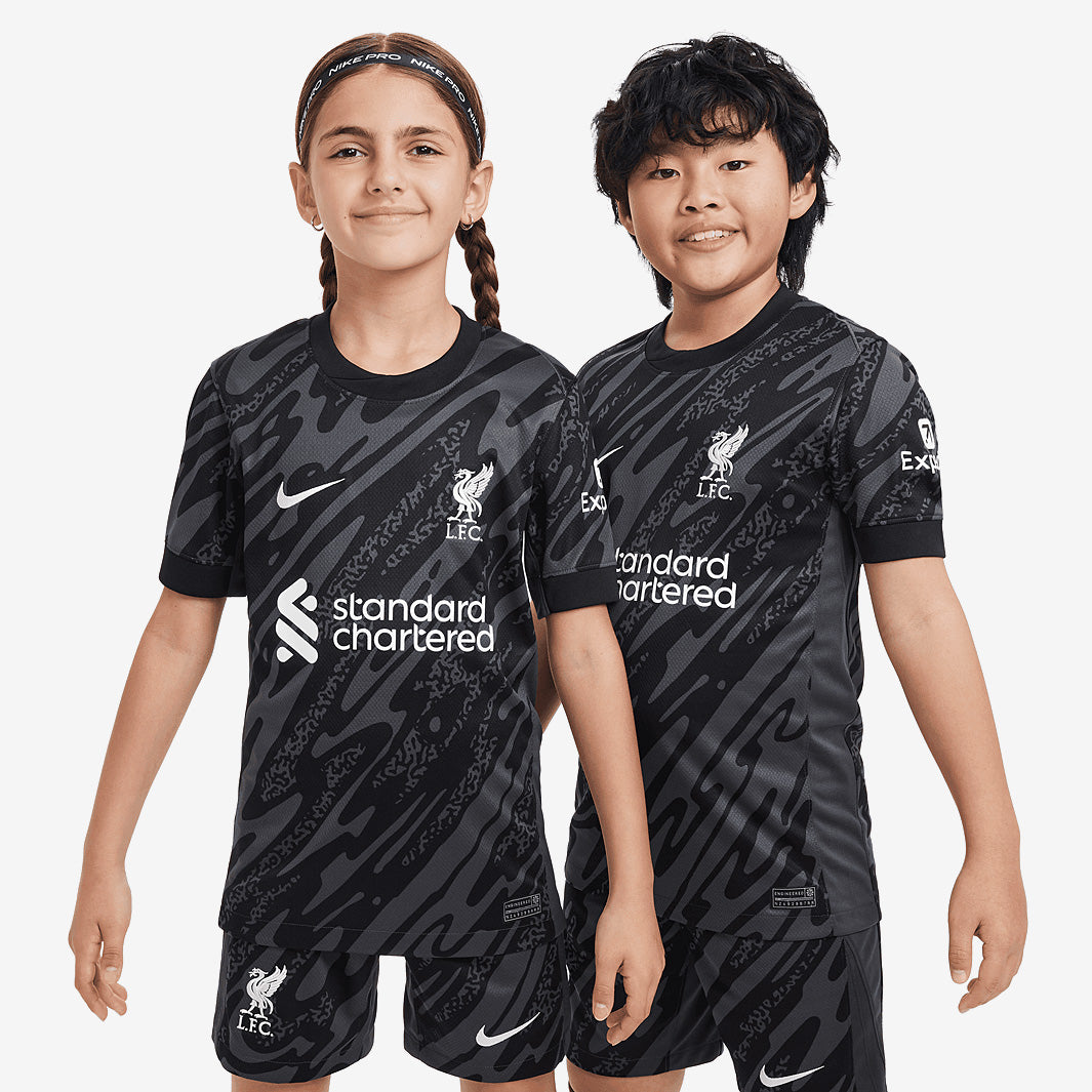 Nike Liverpool 24/25 Kids Dri-FIT Stadium SS Shirt - Anthracite