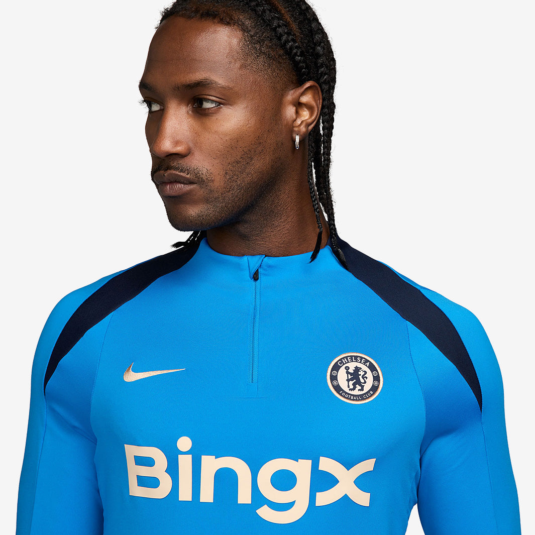 Nike Chelsea 24/25 Dri-FIT Strike Drill Top - Lt Photo Blue/Lt