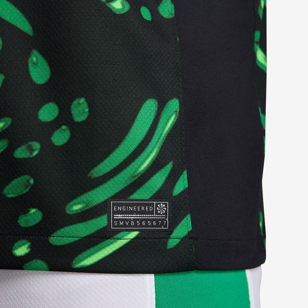 Nike Nigeria 2024 Dri-FIT Stadium SS Away Shirt - Black/Lucky