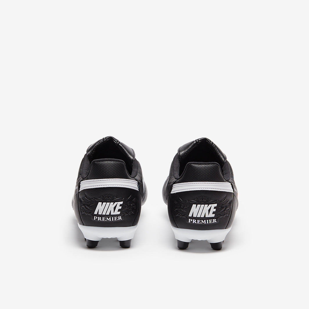 Nike The Premier III Firm Ground - Black/White - Adult Boots