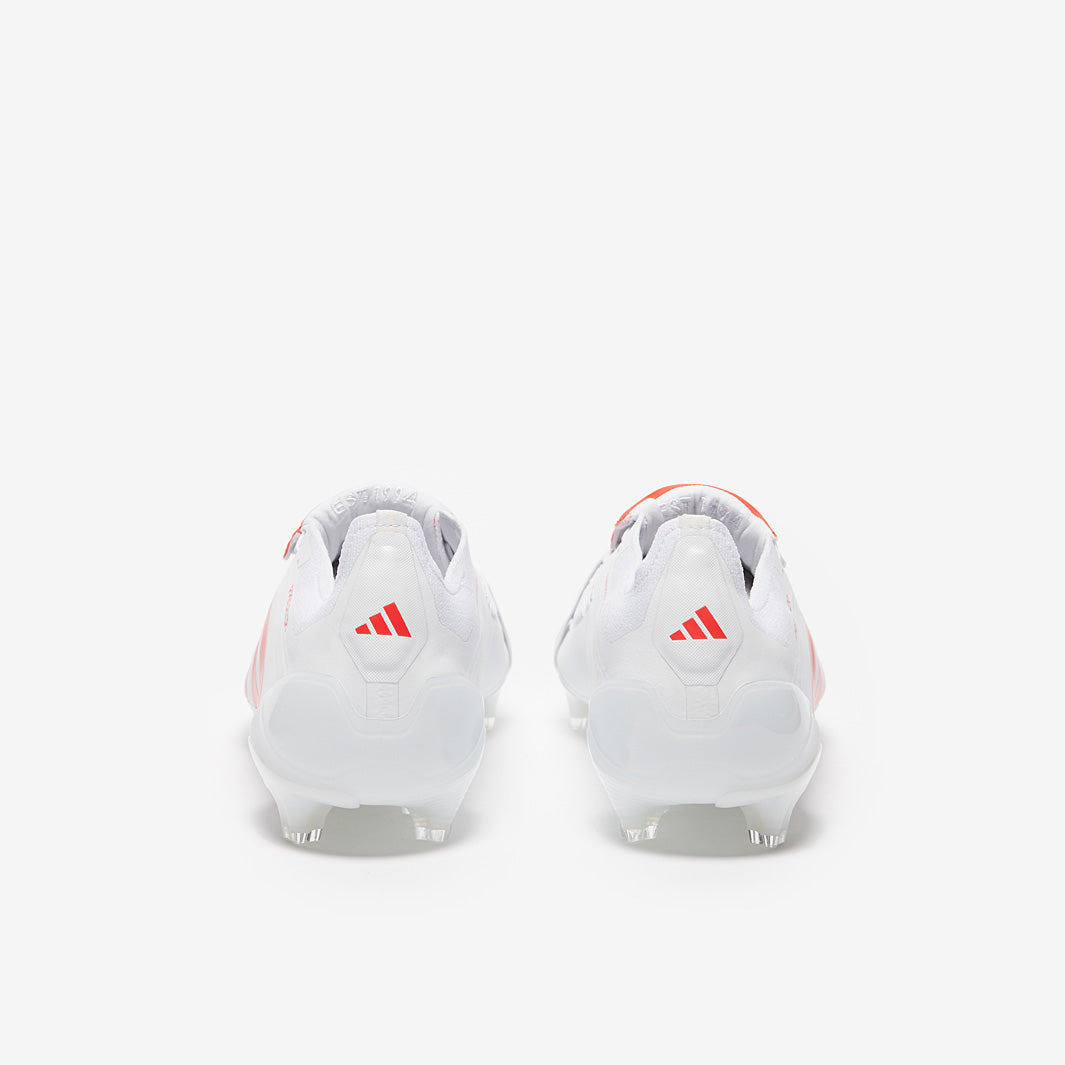 adidas Predator サッカーシューズ ホワイト/レッド adidas-mens-predator-league-