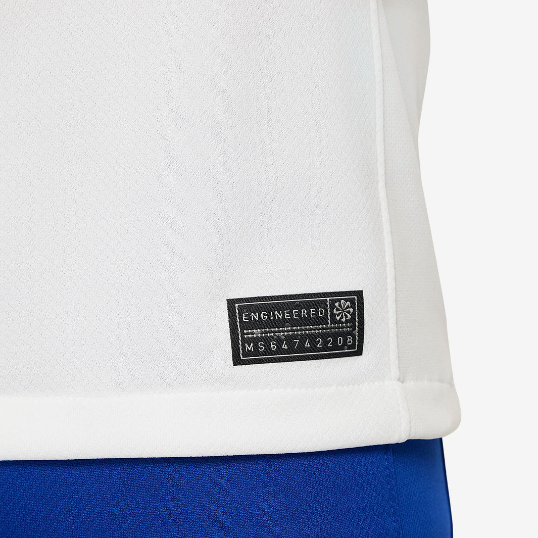 Nike USA 2024 Kids Dri-Fit Stadium SS Home Jersey - White - Boys