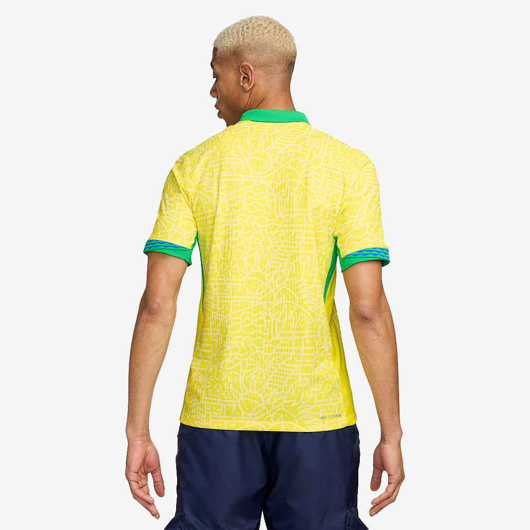 ウェア Nike CBF M NK Reissue SS JSY N&N \"Yellow Nike Brazil 2024 Dri-FIT ADV Match SS Home Jersey - Dynamic Yellow