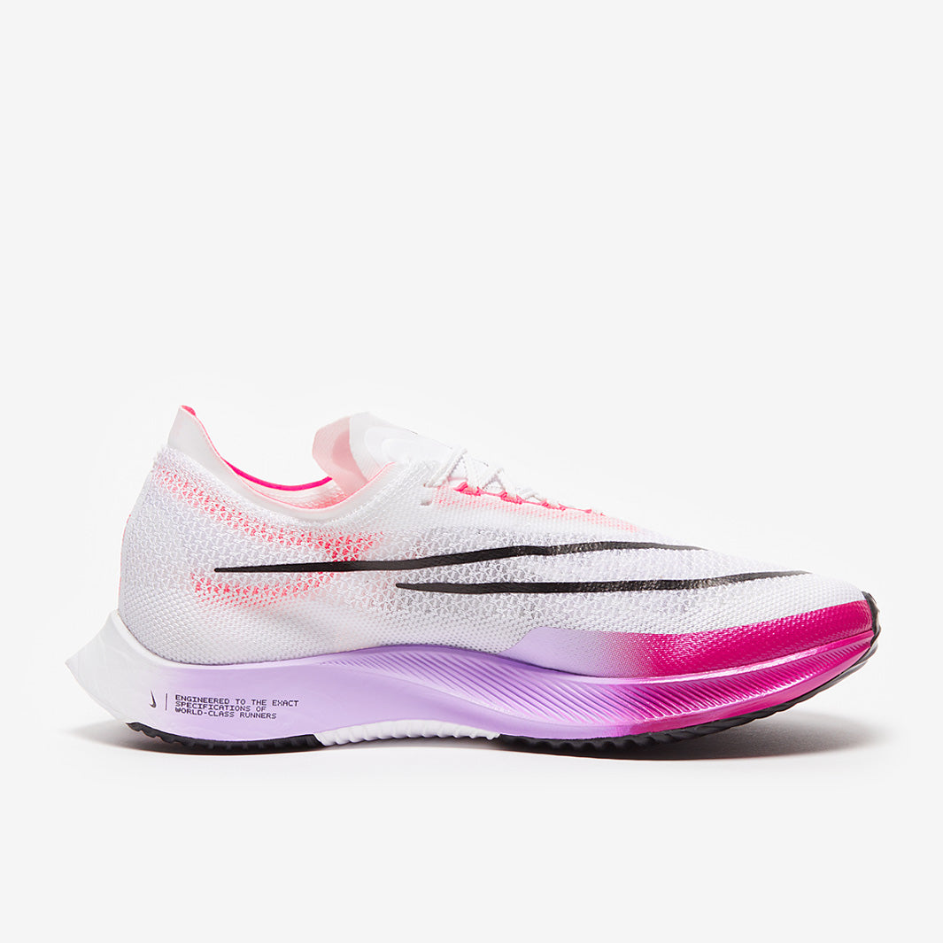 Nike Streakfly - White/Black/Vivid Grape/Purple Agate - Mens Shoes