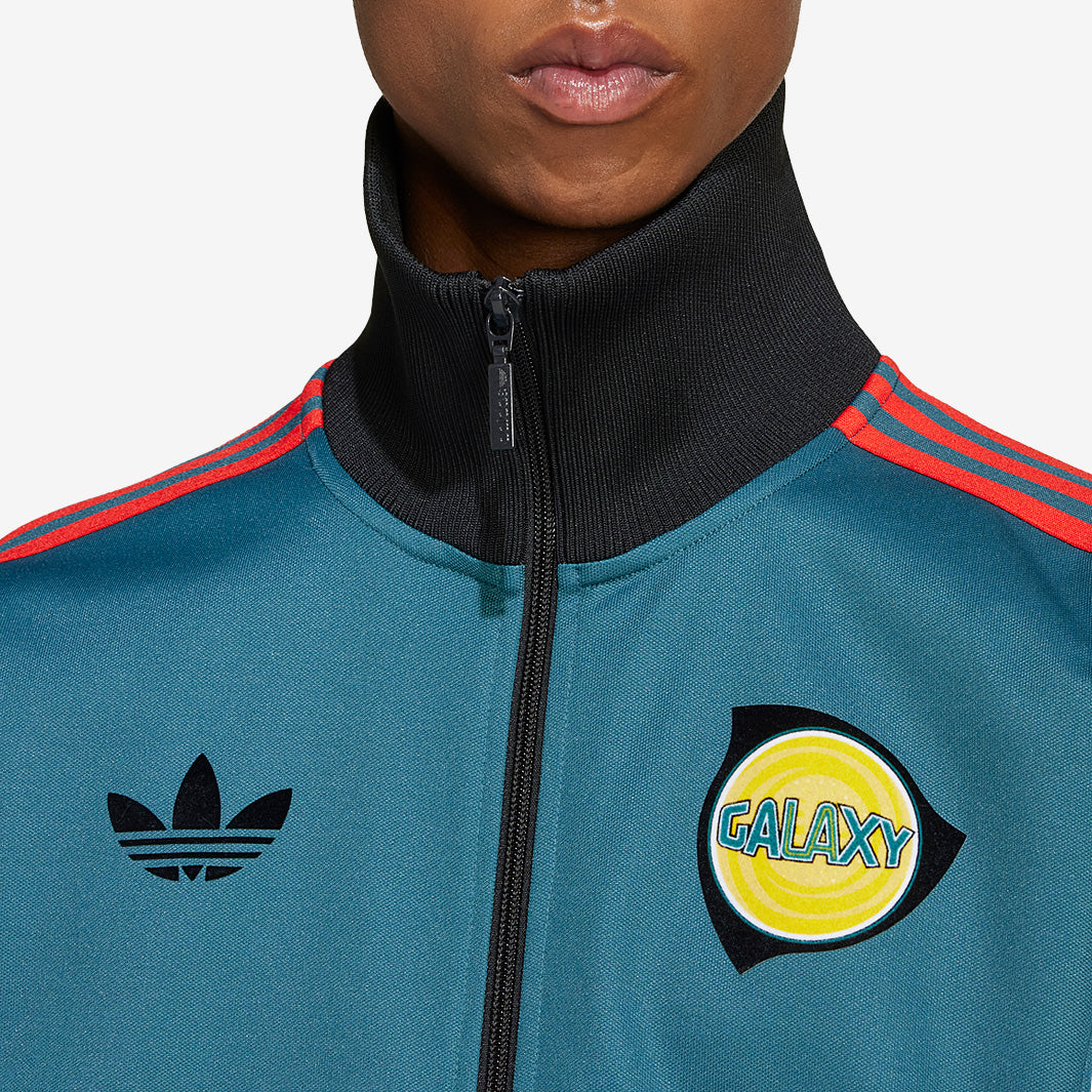 adidas Originals LA Galaxy Beckenbauer Track Top - Viridian/Black