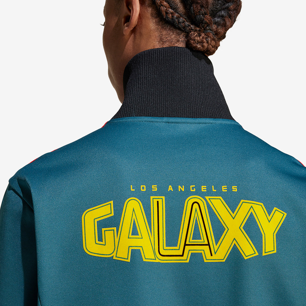 adidas Originals LA Galaxy Beckenbauer Track Top - Viridian/Black