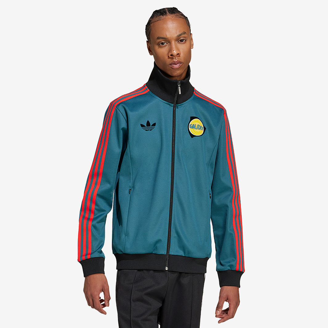 adidas Originals LA Galaxy Beckenbauer Track Top - Viridian/Black