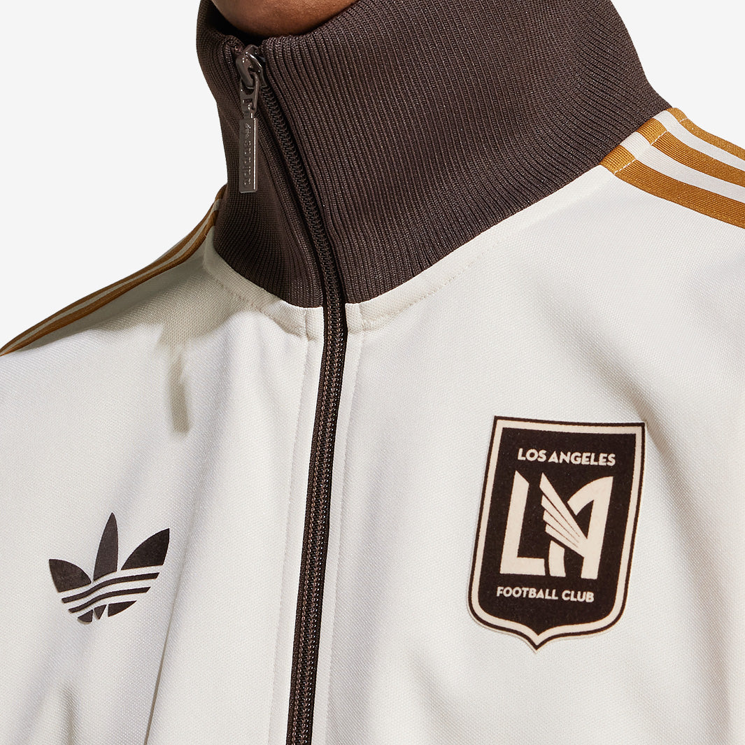 adidas Originals Los Angeles Beckenbauer Track Top - Linen/Dark