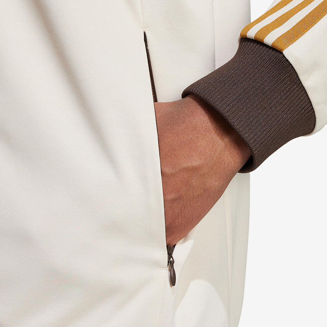 adidas Originals Los Angeles Beckenbauer Track Top - Linen/Dark