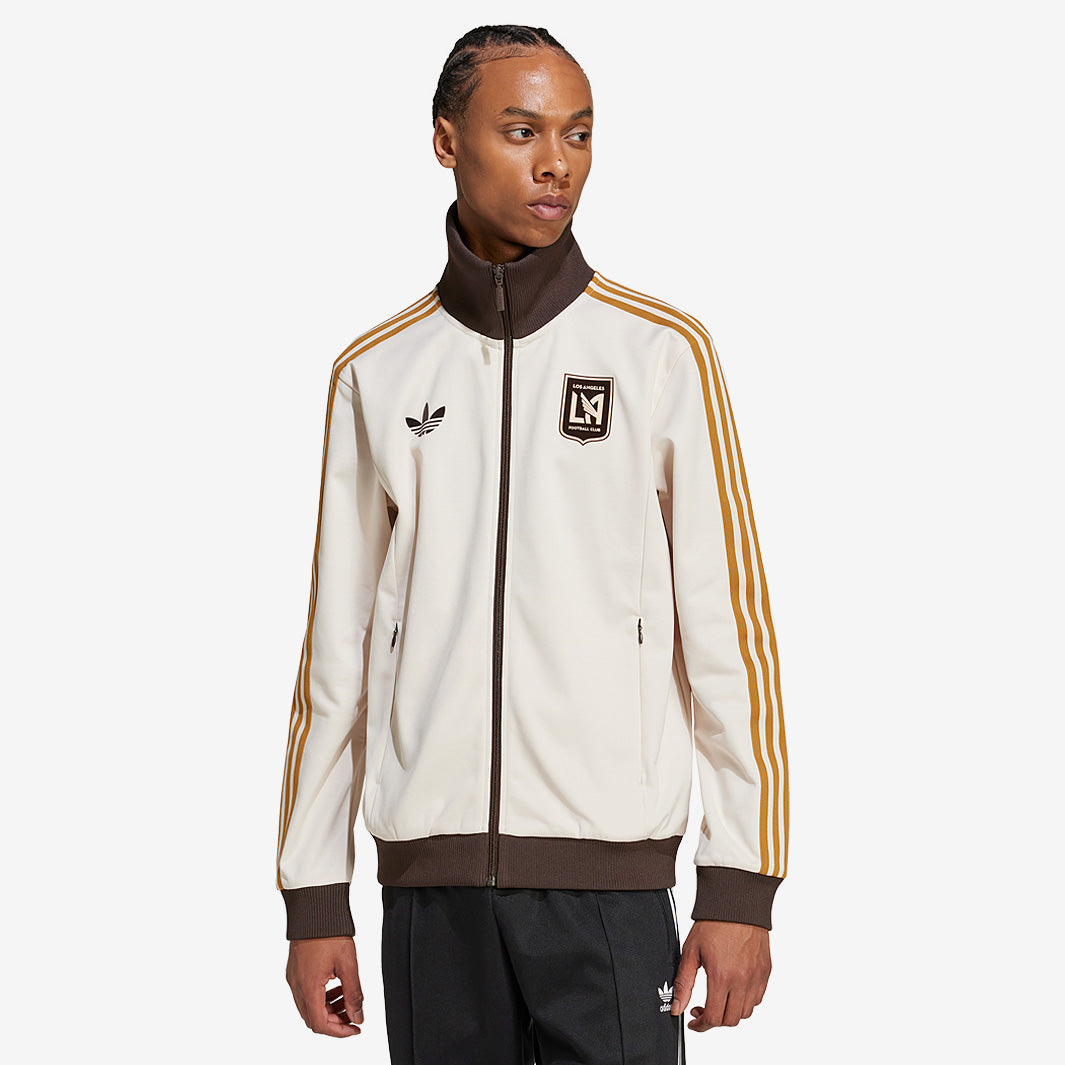 adidas Originals Los Angeles Beckenbauer Track Top - Linen/Dark