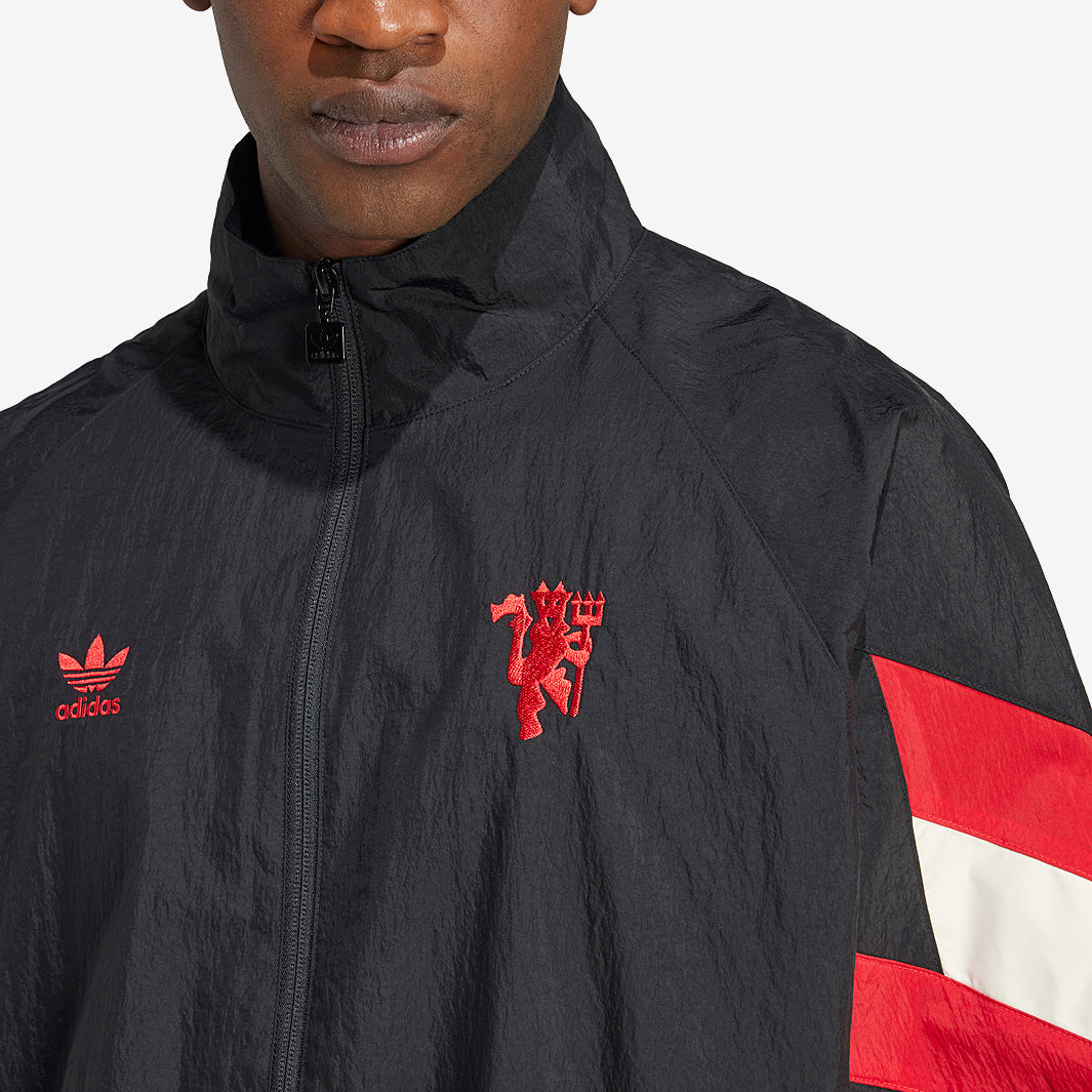 adidas Originals Manchester United Track Top - Black/MUFC Red