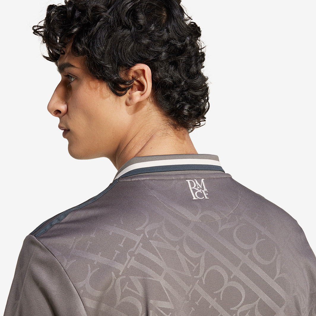 adidas Real Madrid XL ダークグレー シャツ Women's adidas Originals Charcoal Real Madrid 2024/25 Third