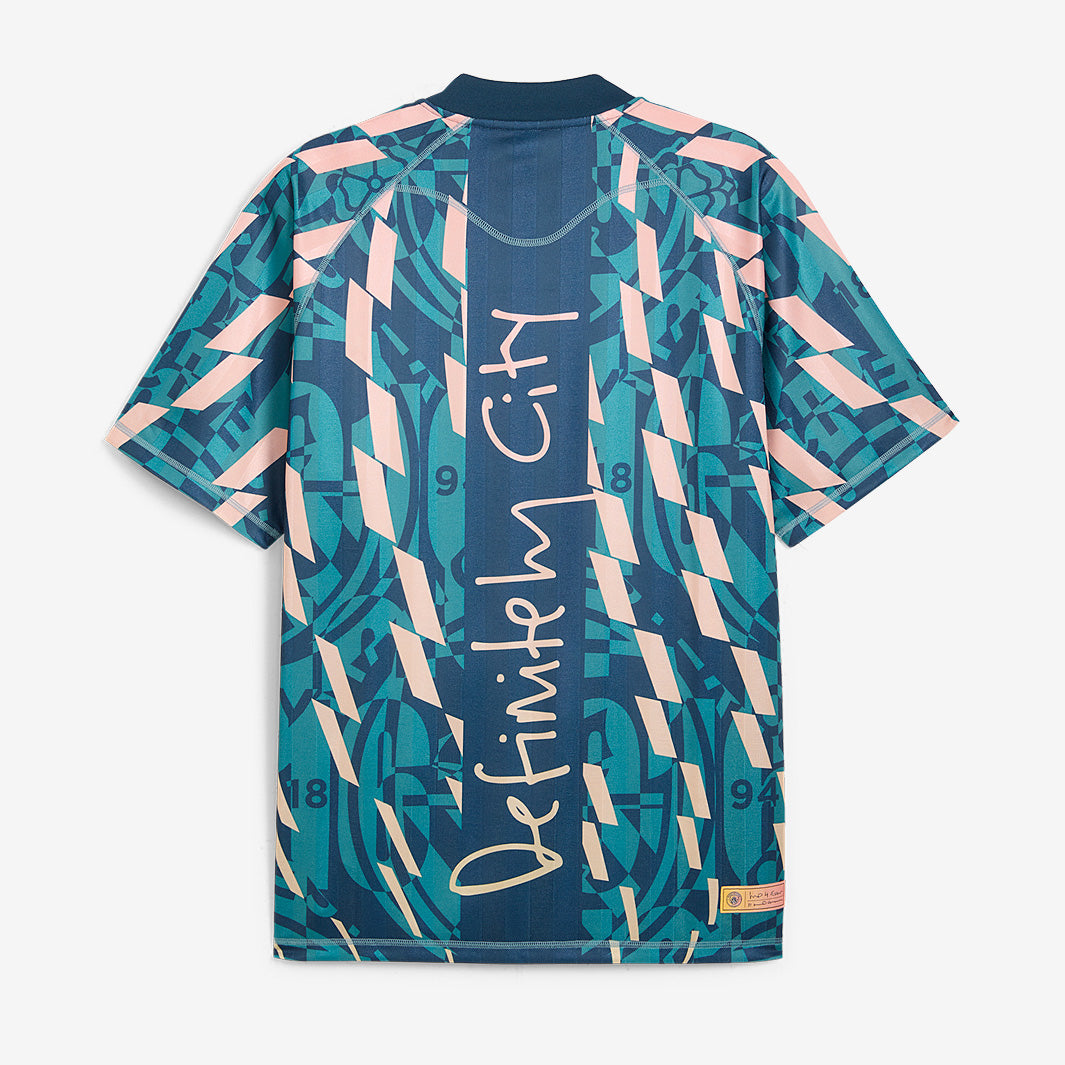 Puma Manchester City 24/25 ftblStatement Retro Shirt - Marine Blue