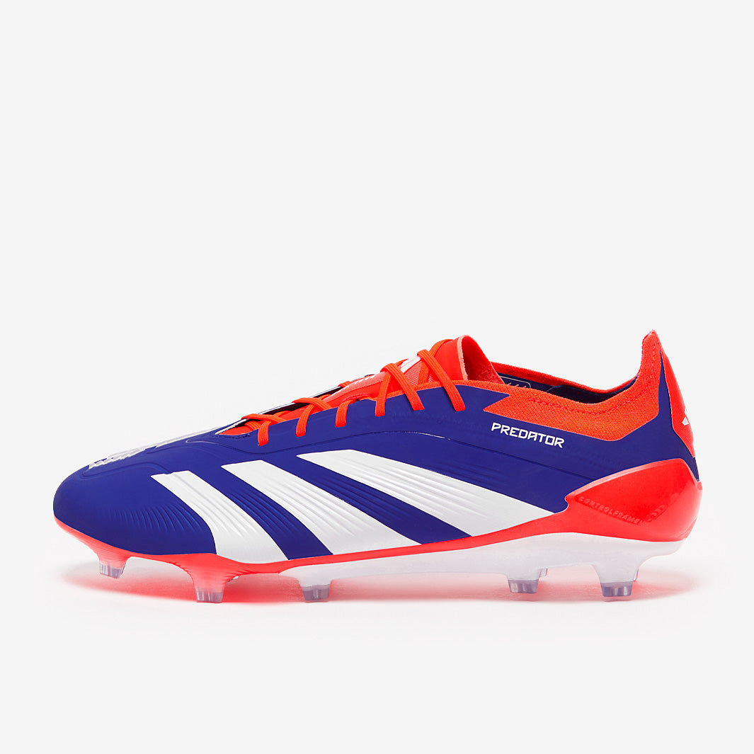 adidas Predator Elite Firm Ground - Lucid Blue/Ftwr White/Solar