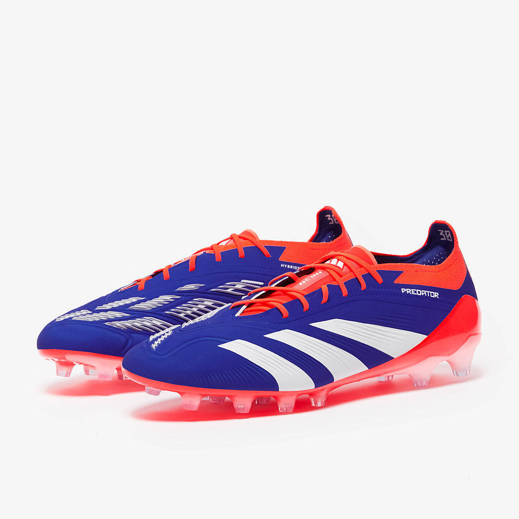 Adidas Predator サッカーシューズ 青赤 adidas Predator Elite Firm Ground Boots Kids