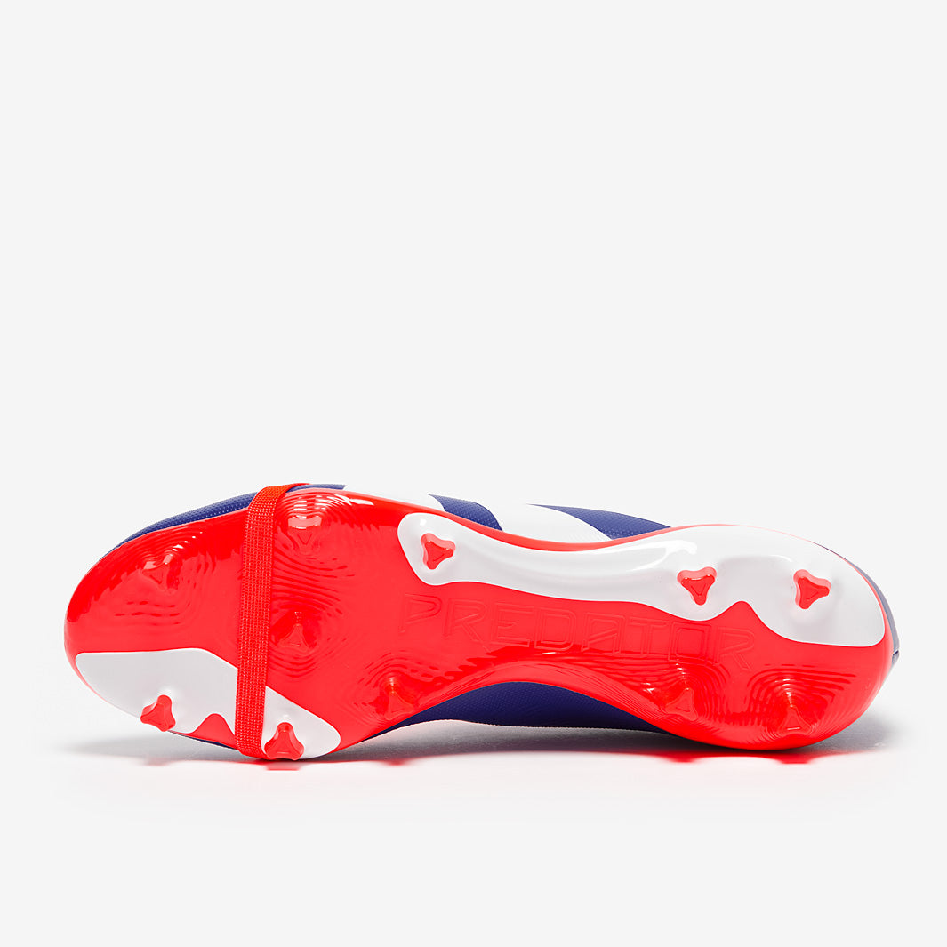 Adidas Predator サッカーシューズ オフホワイト/レッド/ブルー Adidas Predator サッカーシューズ オフホワイト/レッド/ブルー