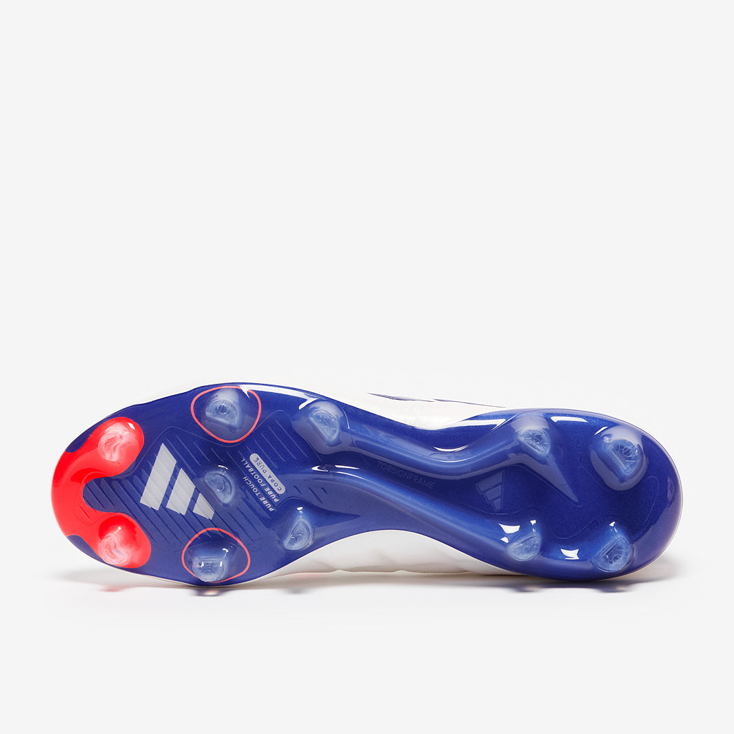 adidas Copa サッカーシューズ ホワイト/ブルー/レッド adidas Copa Pure 2 Pro FG - White/Red/Blue