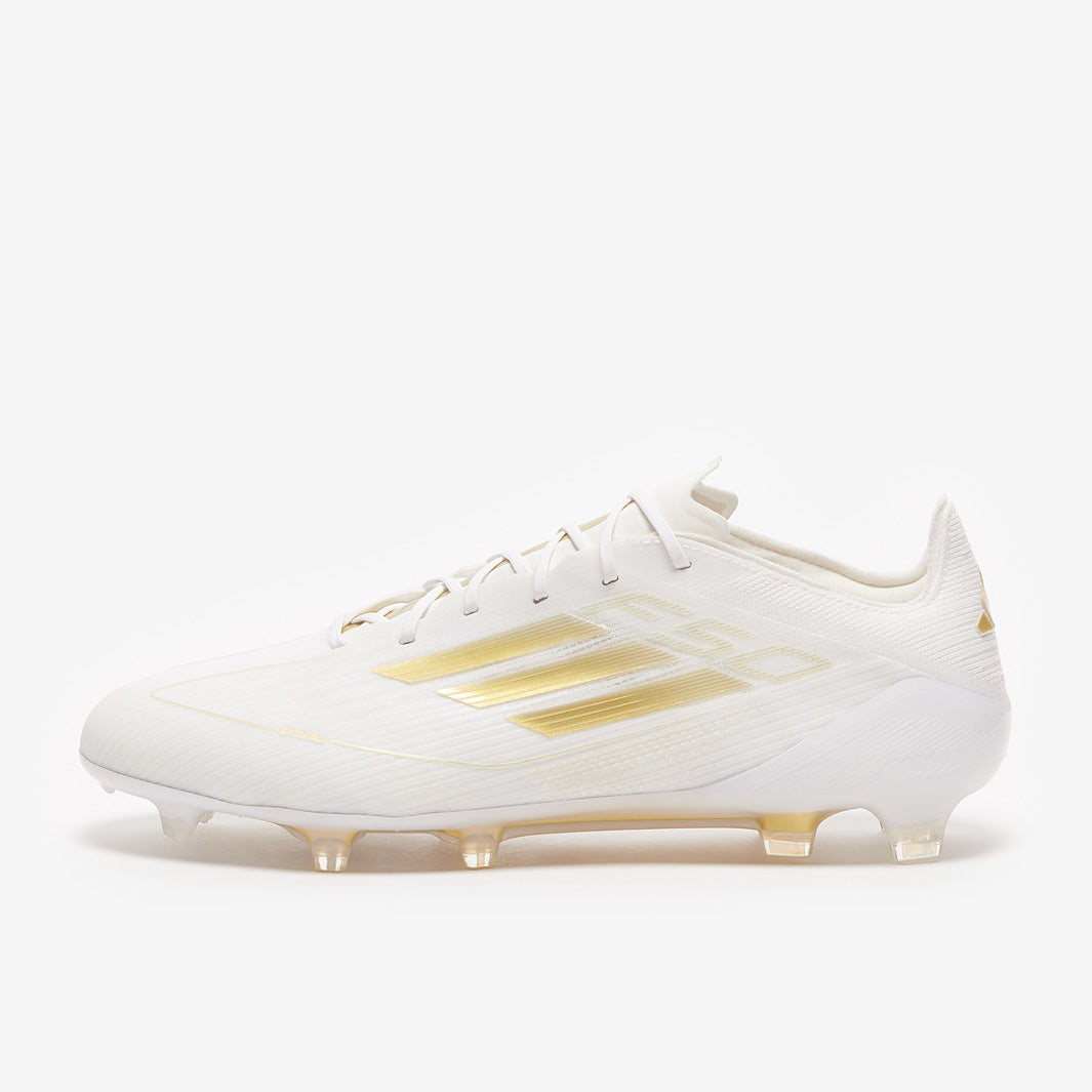 F50 ELITE FG (エリート)フットウェアホワイト ゴールド27.5cm adidas F50 Elite Firm Ground - Ftwr White/Gold Met/Ftwr White