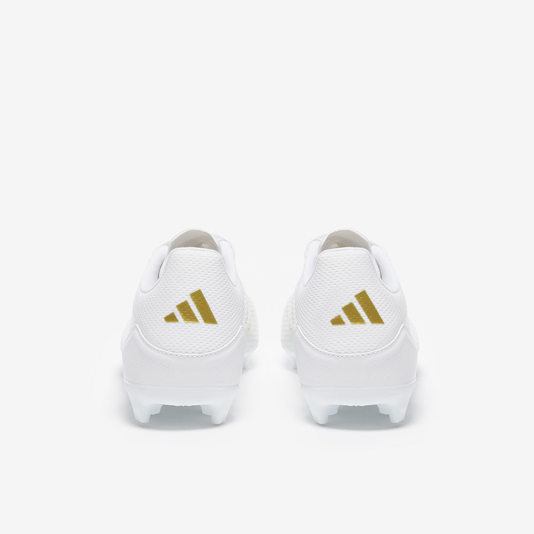 adidas F50 League Firm Ground/Mixed Ground - Ftwr White/Gold Met