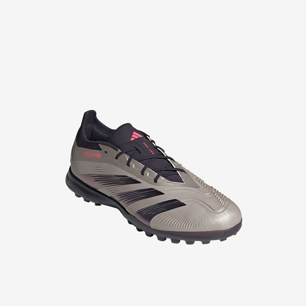 adidas Predator Elite Turf - PlatIndoor Met/Aurora Black/Turbo