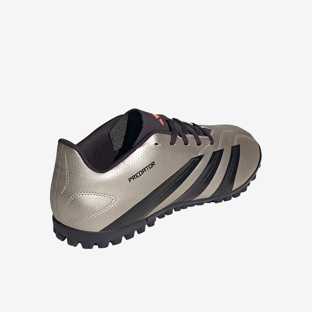 adidas Predator Club Turf - PlatIndoor Met/Aurora Black/Turbo