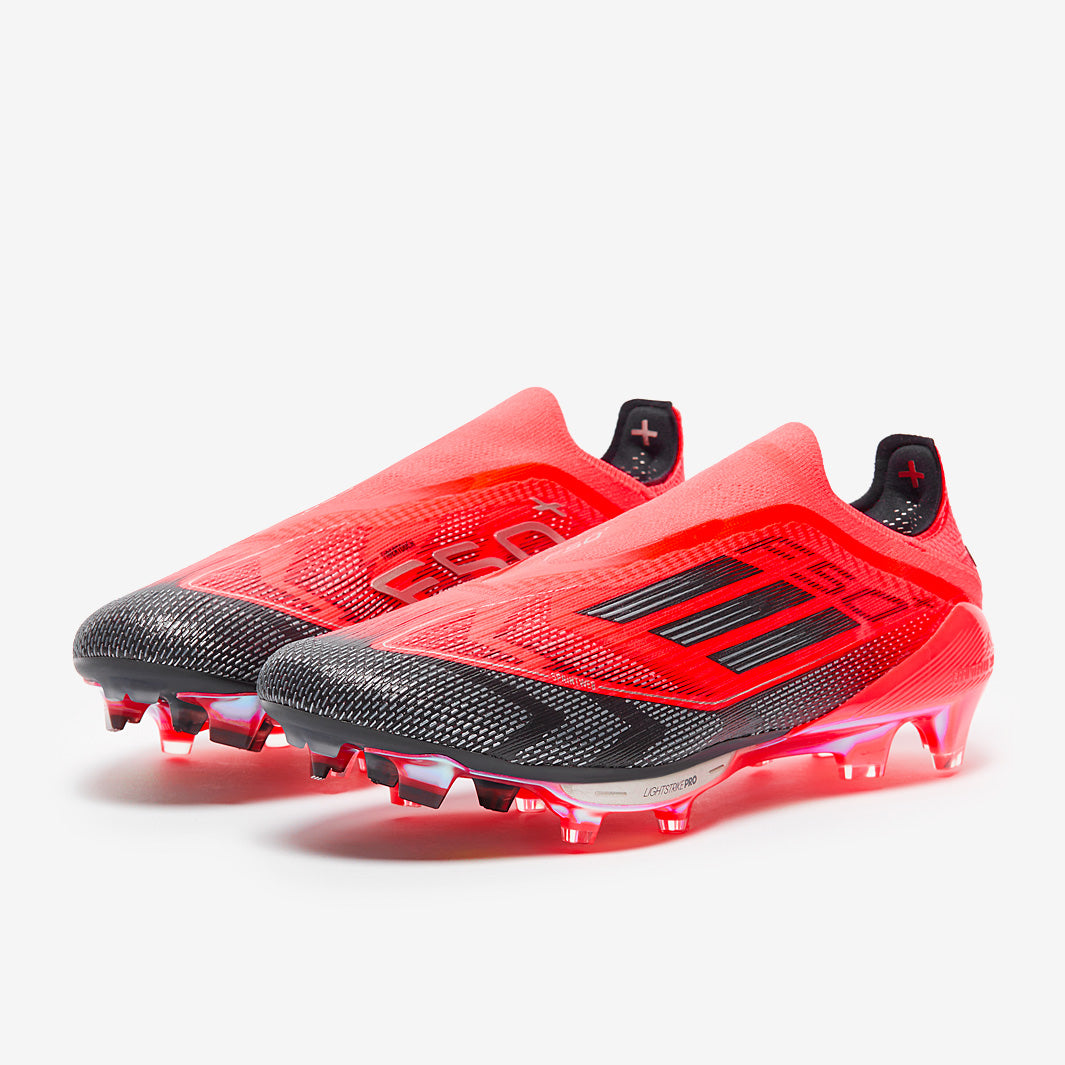 adidas F50+ Firm Ground - Turbo/Aurora Black/PlatIndoor Met