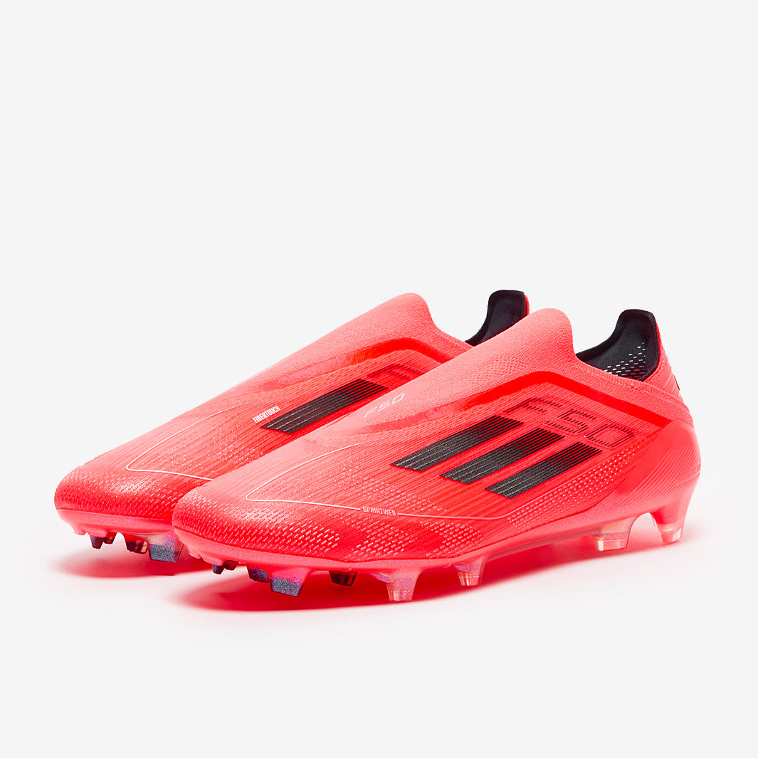 adidas F50 Elite Laceless Firm Ground - Turbo/Aurora Black