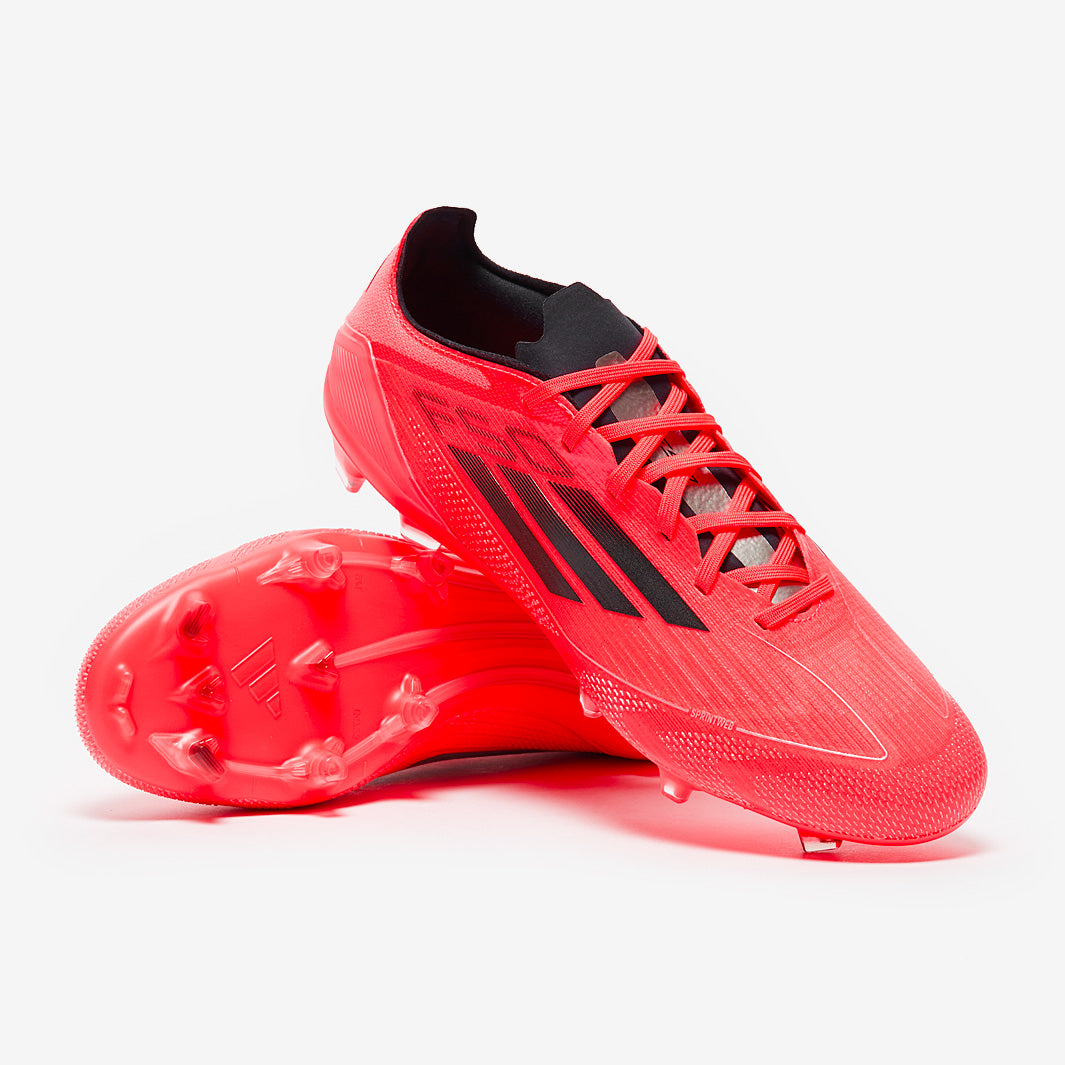 adidas F50 Pro Firm Ground - Turbo/Aurora Black/Platin Met - Adult