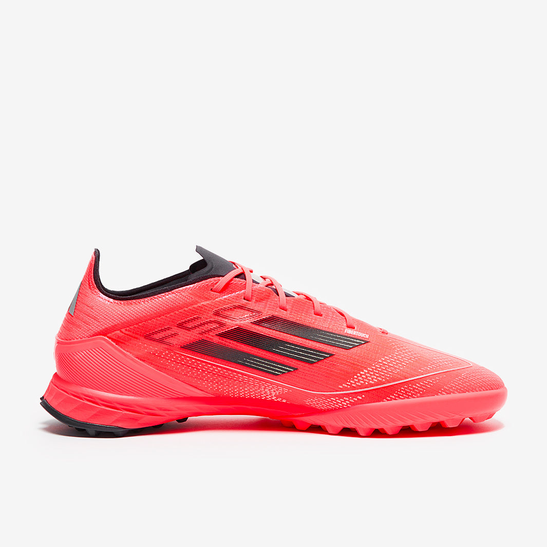 adidas F50 Pro Turf - Turbo/Aurora Black/Platin Met - Adult Boots