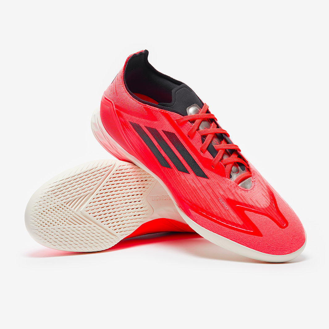 adidas F50 Pro Indoor - Turbo/Aurora Black/Platin Met - Adult Boots
