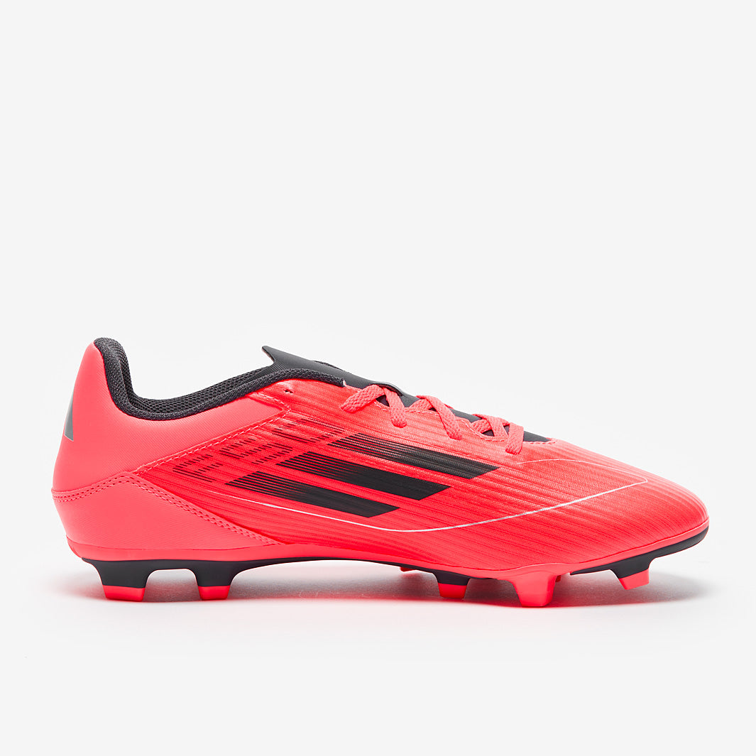 adidas F50 Club Firm Ground - Turbo/Aurora Black/Platin Met