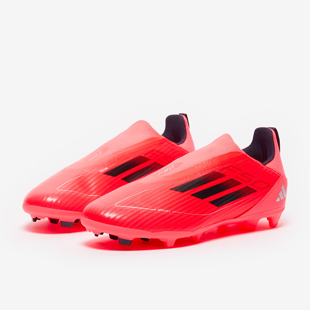 F50FG 紐なし26.0cm adidas Kids F50 League Laceless Firm Ground/Mixed Ground - Turbo